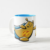 Tasse 2 Couleurs Capitaine Hope Hero (Devant gauche)