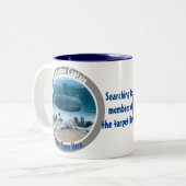 Tasse 2 Couleurs Capitaine sous-marine (Devant gauche)