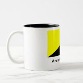 Tasse 2 Couleurs Capitalisme d'Anarcho- (Gauche)