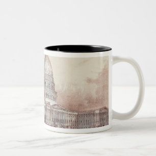 Tasse 2 Couleurs Capitol des Etats-Unis, DC de Washington