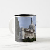 Tasse 2 Couleurs Capitol, Washington, D.C. (Devant gauche)