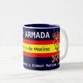 Tasse 2 Couleurs Caporal royal espagnol ?ère classe de marines (Devant droit)