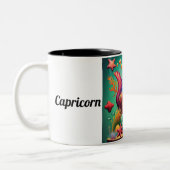 Tasse 2 Couleurs Capricorne - Zodiac Art (Gauche)