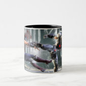 Tasse 2 Couleurs Capture d'écran : Wonder Woman vs Cyborg (Centre)