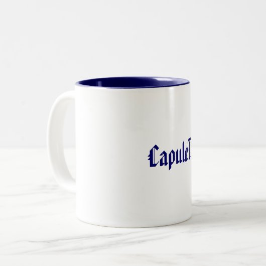 Tasse 2 Couleurs CapuleT (Devant gauche)