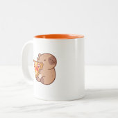 Tasse 2 Couleurs Capybara (Devant gauche)