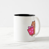 Tasse 2 Couleurs Capybara (Devant droit)