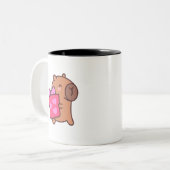 Tasse 2 Couleurs Capybara (Devant gauche)
