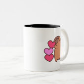 Tasse 2 Couleurs Capybara (Devant droit)