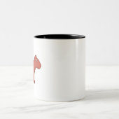 Tasse 2 Couleurs Capybara (Centre)