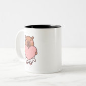 Tasse 2 Couleurs Capybara (Devant gauche)