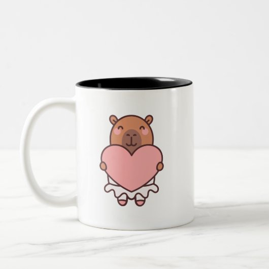Tasse 2 Couleurs Capybara (Gauche)