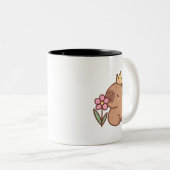 Tasse 2 Couleurs Capybara (Devant droit)