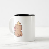 Tasse 2 Couleurs Capybara (Devant gauche)