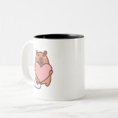 Tasse 2 Couleurs Capybara (Devant gauche)