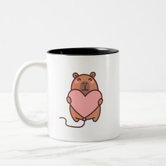 Tasse 2 Couleurs Capybara (Gauche)