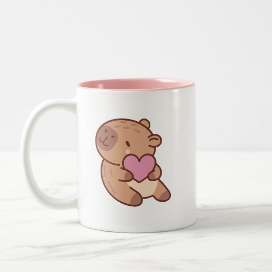 Tasse 2 Couleurs Capybara (Gauche)