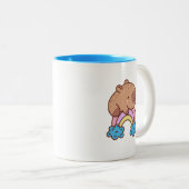 Tasse 2 Couleurs Capybara (Devant droit)