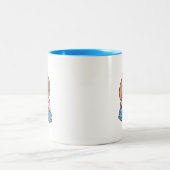 Tasse 2 Couleurs Capybara (Centre)