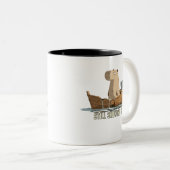 Tasse 2 Couleurs Capybara Toujours Présent (Devant droit)