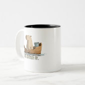 Tasse 2 Couleurs Capybara Toujours Présent (Devant gauche)