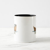 Tasse 2 Couleurs Capybara Toujours Présent (Centre)