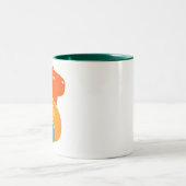 Tasse 2 Couleurs Capybaras arc-en-ciel (Centre)