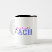 Tasse 2 Couleurs Car de volleyball (version B) (Devant gauche)
