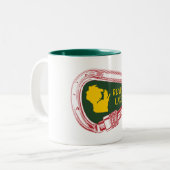 Tasse 2 Couleurs Carabiner d'Escalade du lac Devil (Devant gauche)