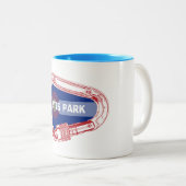 Tasse 2 Couleurs Carabiner Escalade Estes Park (Devant droit)