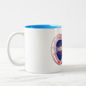 Tasse 2 Couleurs Carabiner Escalade Estes Park (Gauche)