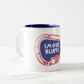 Tasse 2 Couleurs Carabiner Escalade Smoke Bluffs (Devant gauche)