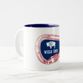 Tasse 2 Couleurs Carabiner Escalade Wild Iris (Devant gauche)