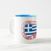 Tasse 2 Couleurs Carabines de Greece (Devant gauche)