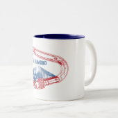 Tasse 2 Couleurs Carabines de Long (Devant droit)