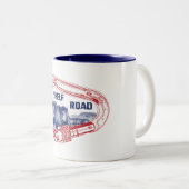 Tasse 2 Couleurs Carabinier Escalade de Shelf Road (Devant droit)