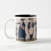 Tasse 2 Couleurs Caractères de la révolution française (Gauche)