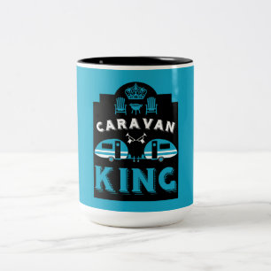 Tasse 2 Couleurs Caravan King Cadeaux Pour Campeurs