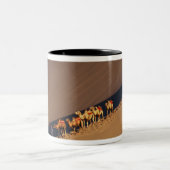 Tasse 2 Couleurs Caravane de chameaux dans le désert, Dunhuang, Gan (Centre)