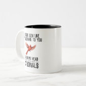 Tasse 2 Couleurs Cardinal (Devant gauche)