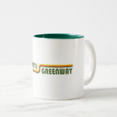 Tasse 2 Couleurs Cardinal Greenway Indiana (Devant droit)
