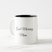 Tasse 2 Couleurs Cardinal rouge et pin (Devant gauche)