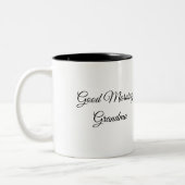 Tasse 2 Couleurs Cardinal rouge et pins (Gauche)