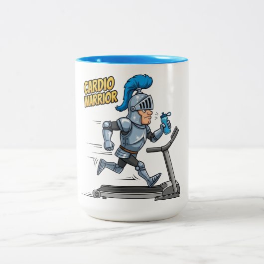 Tasse 2 Couleurs Cardio Warrior (Centre)