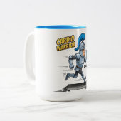 Tasse 2 Couleurs Cardio Warrior (Devant gauche)