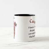 Tasse 2 Couleurs cardiologue   (Centre)