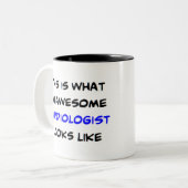 Tasse 2 Couleurs cardiologue, génial (Devant gauche)