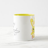 Tasse 2 Couleurs Caresses avec la fourchette (Centre)