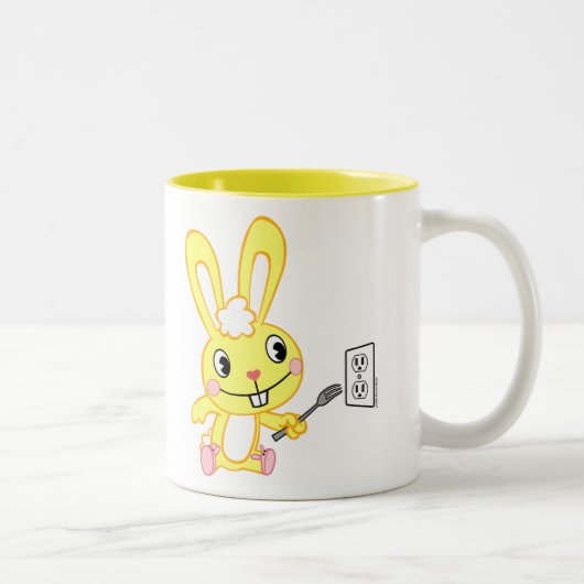 Tasse 2 Couleurs Caresses avec la fourchette (Droit)