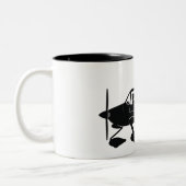 Tasse 2 Couleurs Caricature des fourgons RV-10 (Gauche)